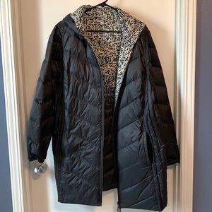 Reversible puffer coat